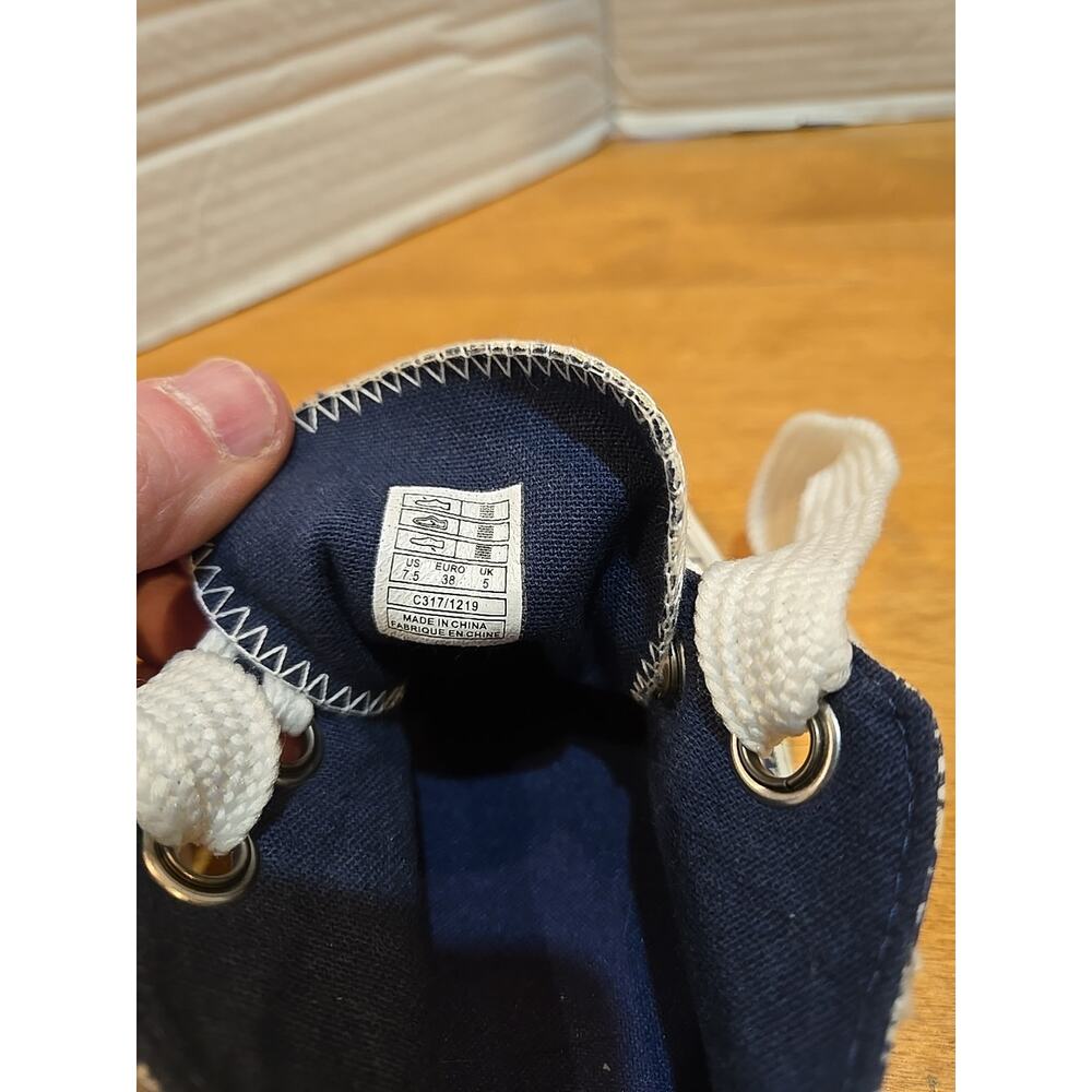 Rocket Dog Women's Size 7.5 Slip On Palm Tree Floral Beach Preppy Spring Summer - Picture 12 of 12